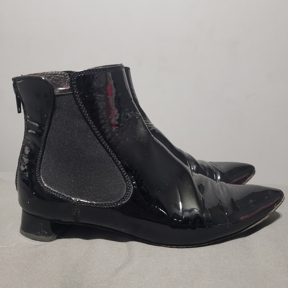AGL Attilio Giusti Leombruni Vero Cuoio low pointed toe boots size 36.5 - Picture 7 of 14